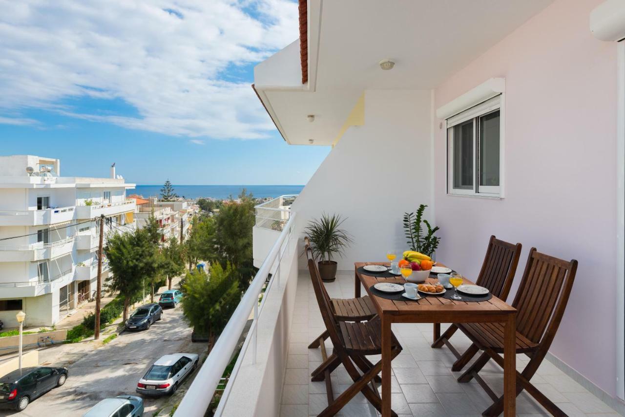 S&A Amazing Sea View Apartment Rhodes City Eksteriør bilde